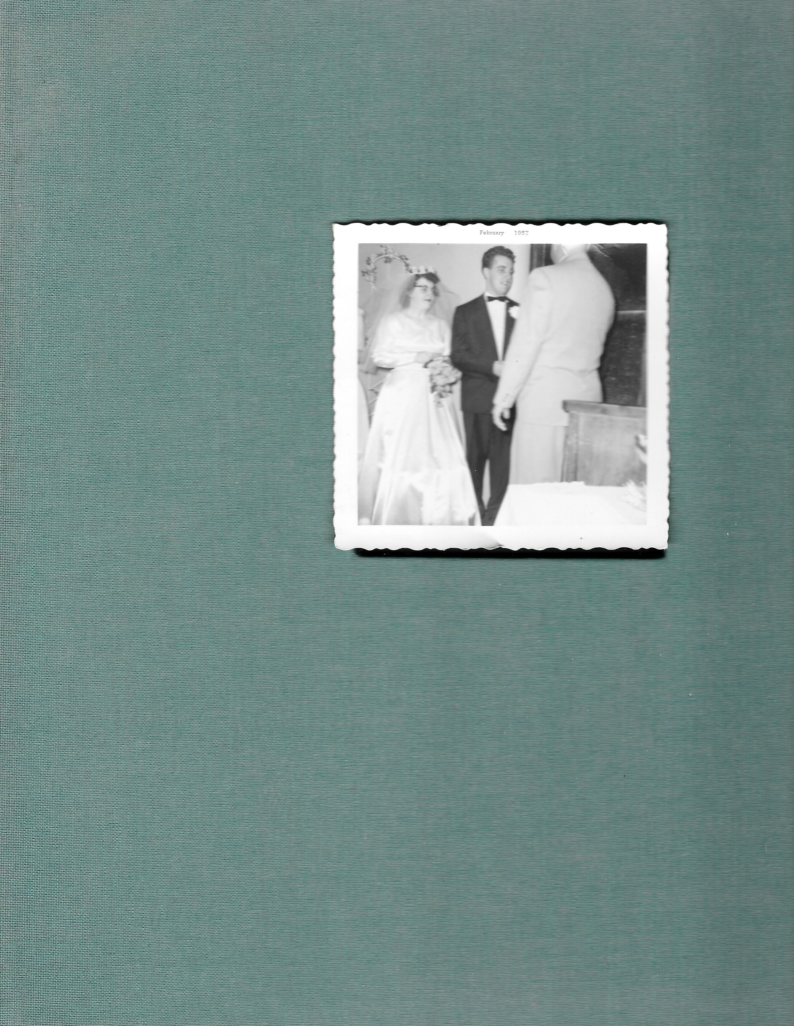 Pope Family Albums / William Ernest Pope Virginia Lee Wilson Wedding Album